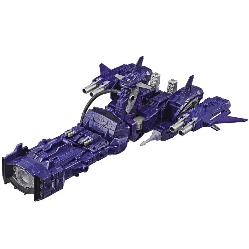 Transformers Generations War for Cybertron Siege Leader Class WFC-S14 Shockwave action figure product photo