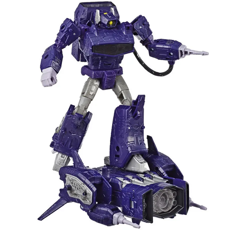 Transformers Generations War for Cybertron Siege Leader Class WFC-S14 Shockwave action figure product photo