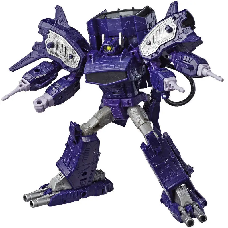 Transformers Generations War for Cybertron Siege Leader Class WFC-S14 Shockwave action figure product photo