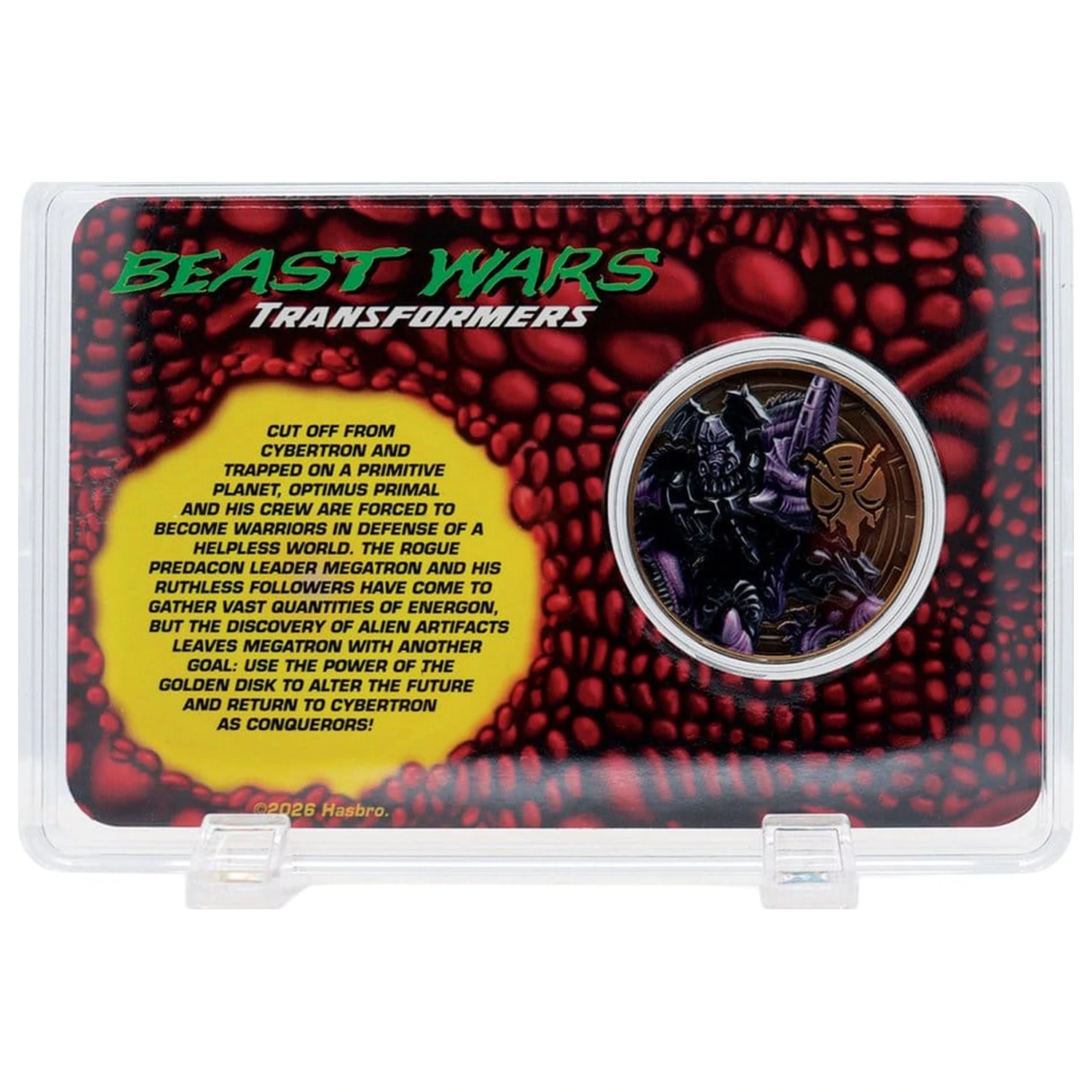 Transformers Collectable Coin Beast Wars 30th Anniversary Limited Edition product photo