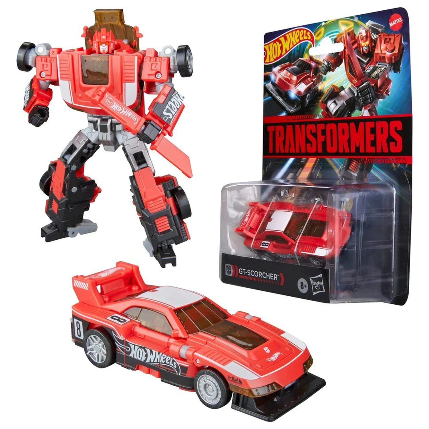 Transformers Hot Wheels Gt Scorcher figure 12.5cm product photo