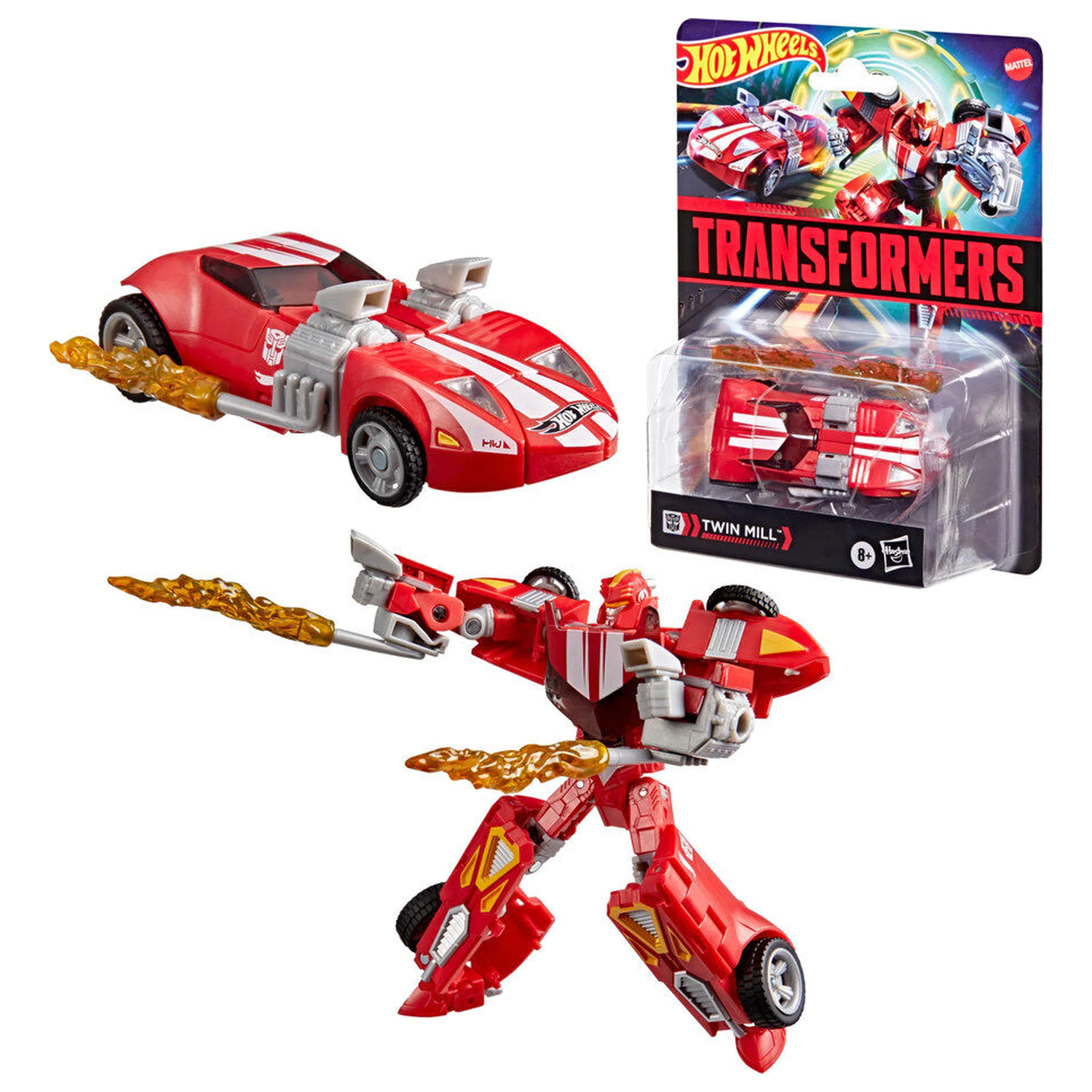 Transformers Hot Wheels Twin Mill figure 12.5cm product photo