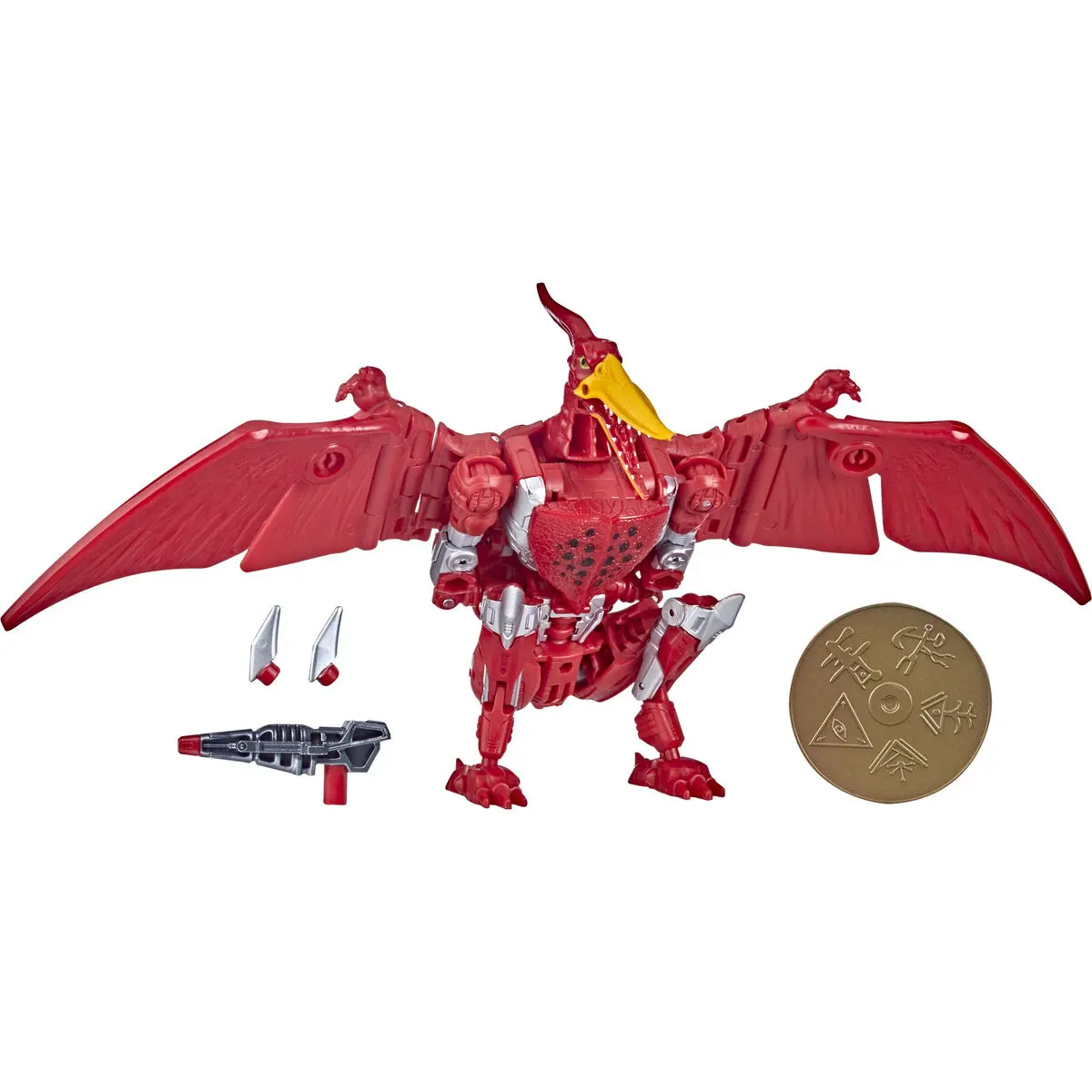 Transformers Kingdom War For Cybertron Golden Disk Collection Terrorsaur figure product photo
