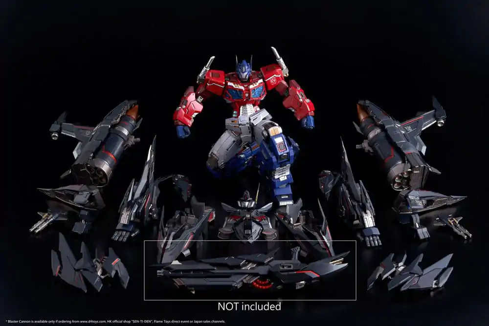 Transformers Kuro Kara Kuri Action Figure Accessorys Optimus Prime Jet Power Armor 21 cm termékfotó