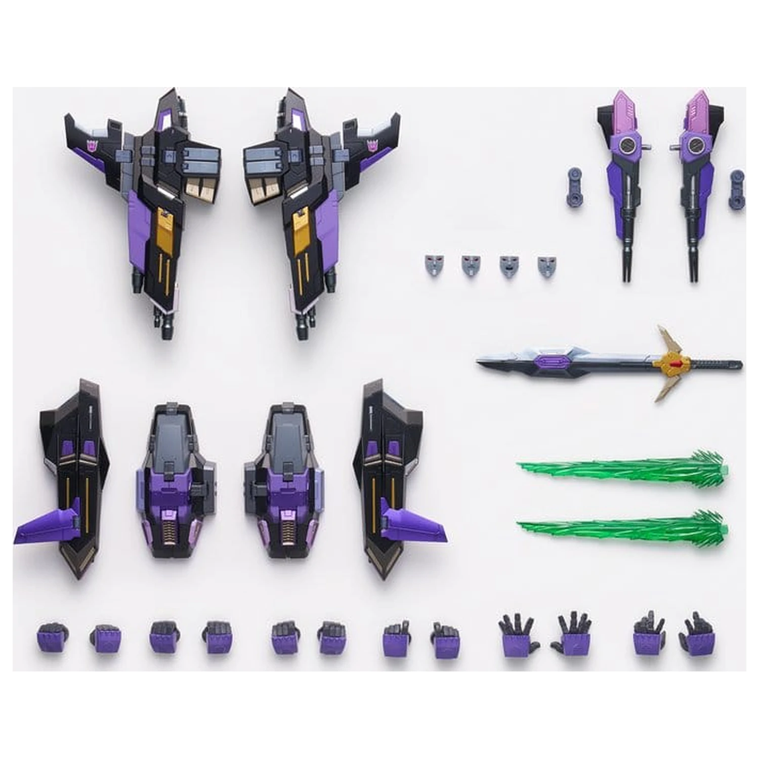 Transformers Kuro Kara Kuri Action Figure Skywarp 21 cm product photo