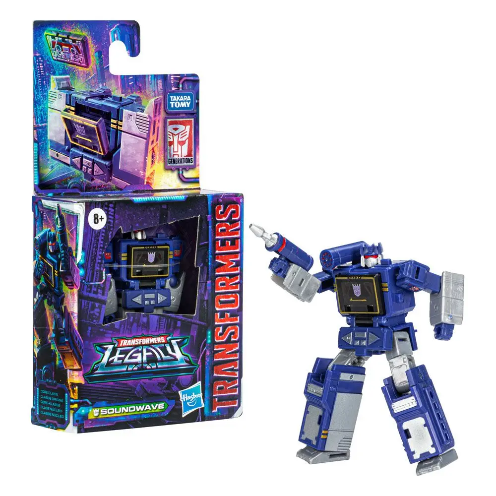 Transformers Legacy Core Class Action Figure Soundwave 9 cm product photo