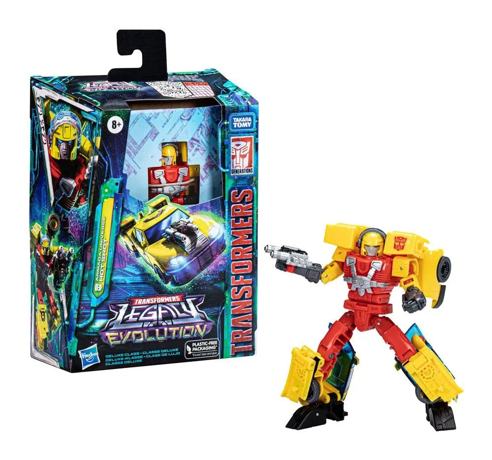 Transformers Legacy Evolution Deluxe Class Action Figure Armada Universe Hot Shot 14 cm product photo
