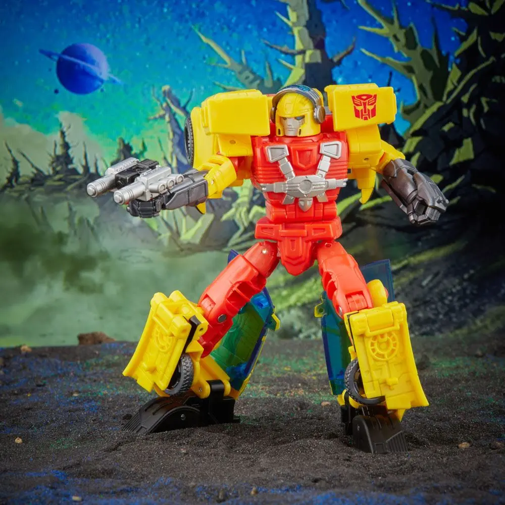 Transformers Legacy Evolution Deluxe Class Action Figure Armada Universe Hot Shot 14 cm product photo