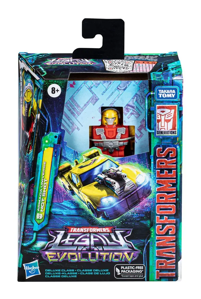 Transformers Legacy Evolution Deluxe Class Action Figure Armada Universe Hot Shot 14 cm product photo
