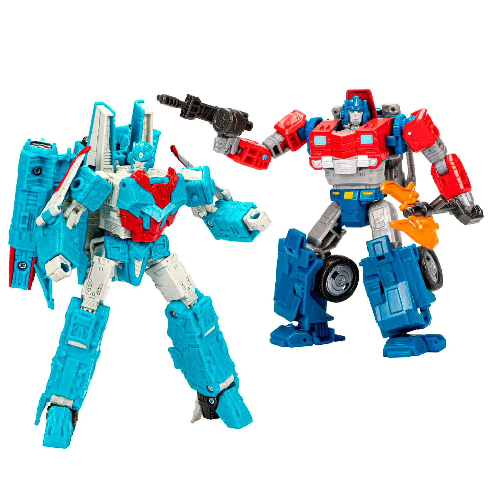 Transformers Legacy Evolution Rise of Tyranny Humble Origins Data Cleark &amp; Senator set 2 figures 17,5cm product photo