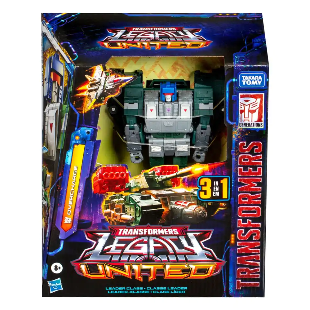 Transformers Generations Legacy United Leader Class Action Figure Overcharge 19 cm product photo