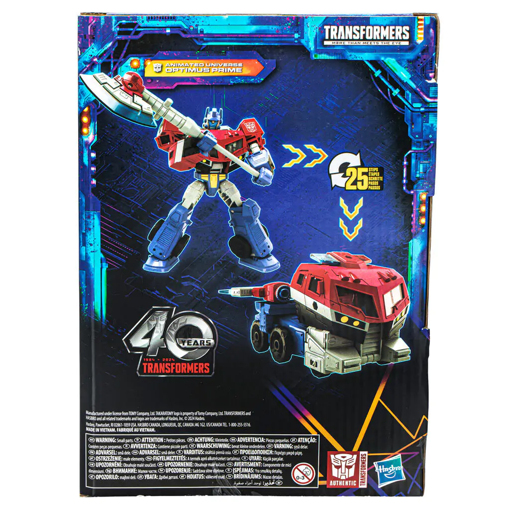 Transformers Legacy United Voyager Class Animated Universe Optimus Prime figure 17,5cm product photo