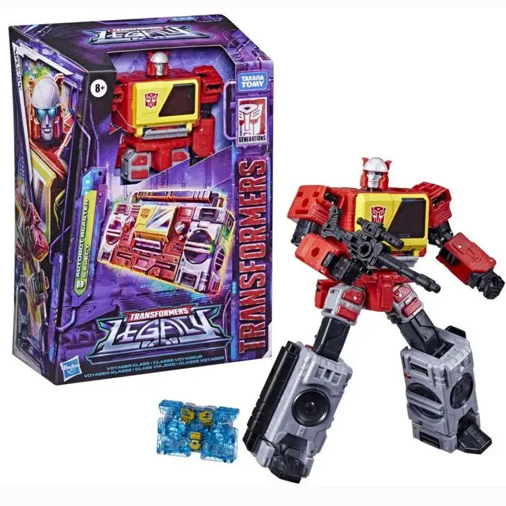 Transformers Generations Legacy Voyager Action Figure Autobot Blaster &amp; Eject 9 cm product photo