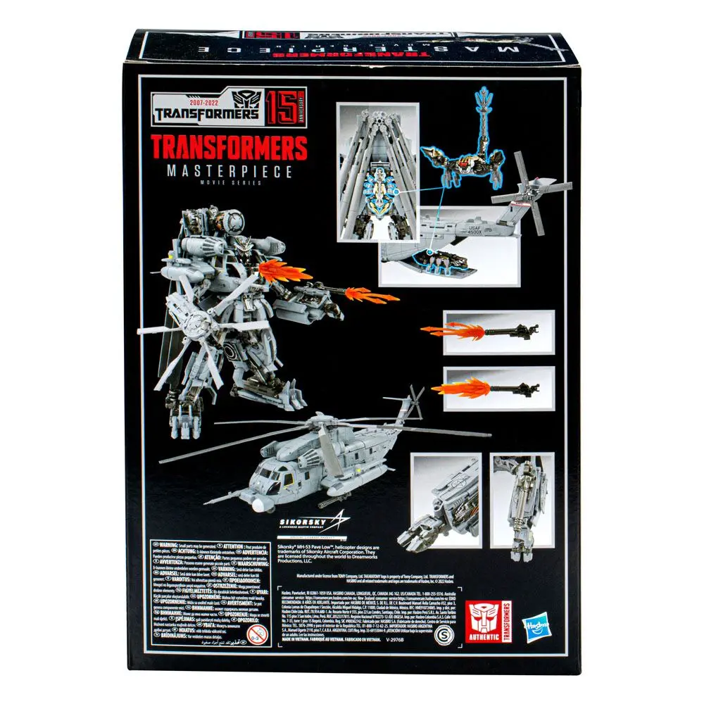 Transformers Masterpiece Movie Series Action Figure Decepticon Blackout &amp; Scorponok 29 cm product photo