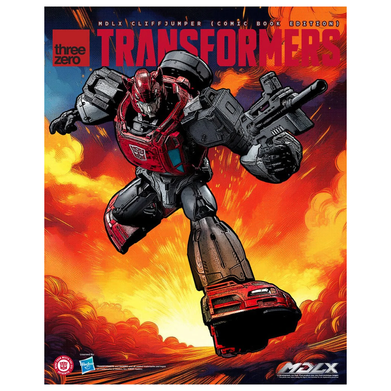 Transformers MDLX Action Figure Cliffjumper (Comic Book Edition) 12 cm product photo