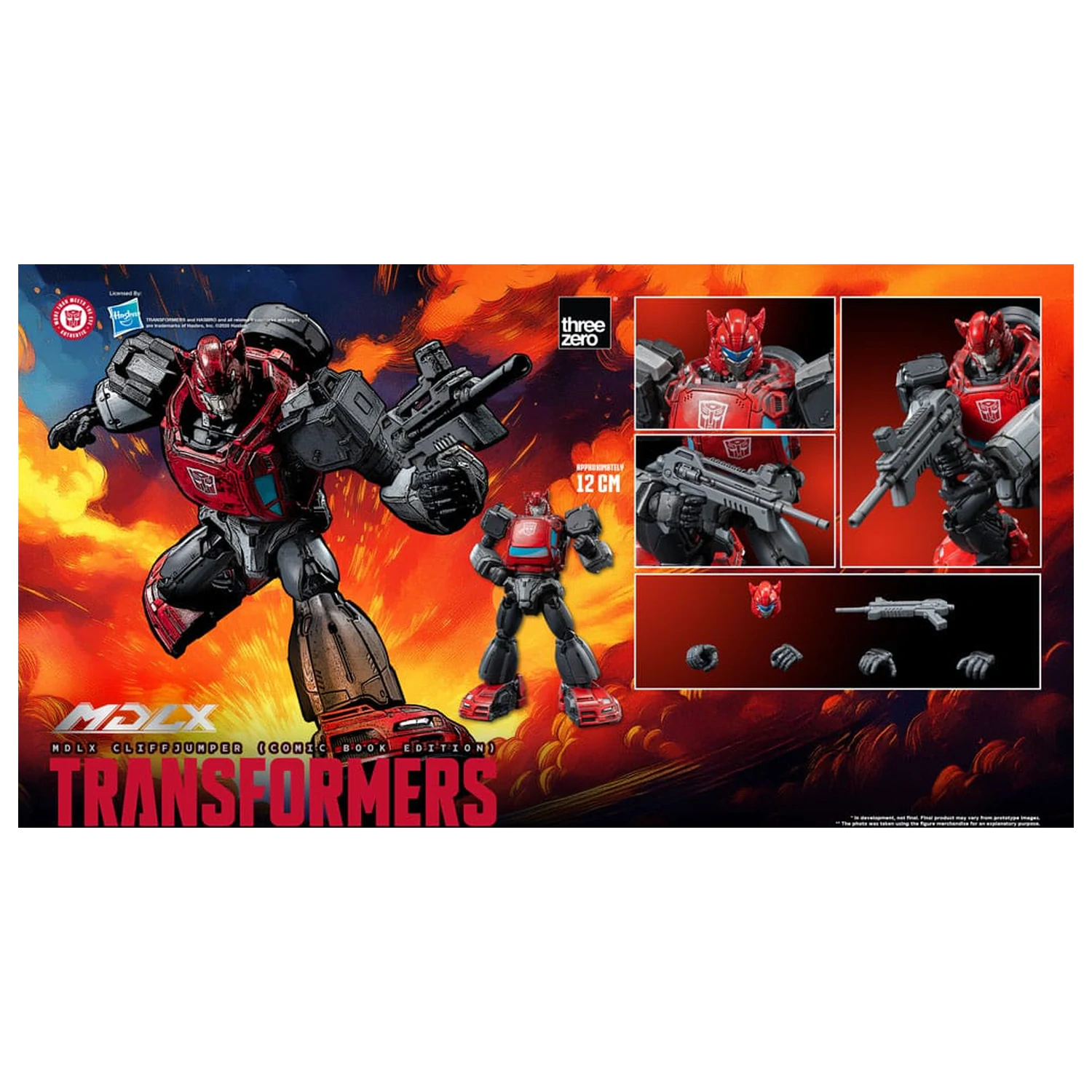 Transformers MDLX Action Figure Cliffjumper (Comic Book Edition) 12 cm product photo