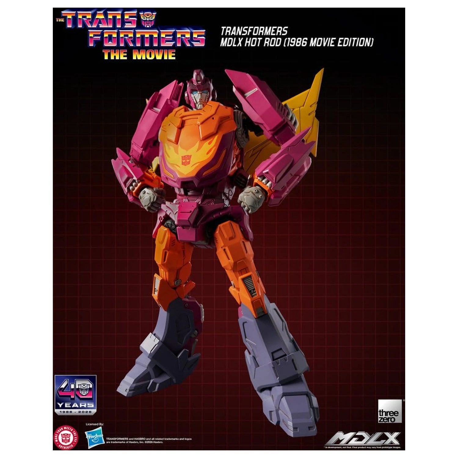 Transformers MDLX Action Figure Hot Rod (1986 Movie Edition) 18 cm product photo