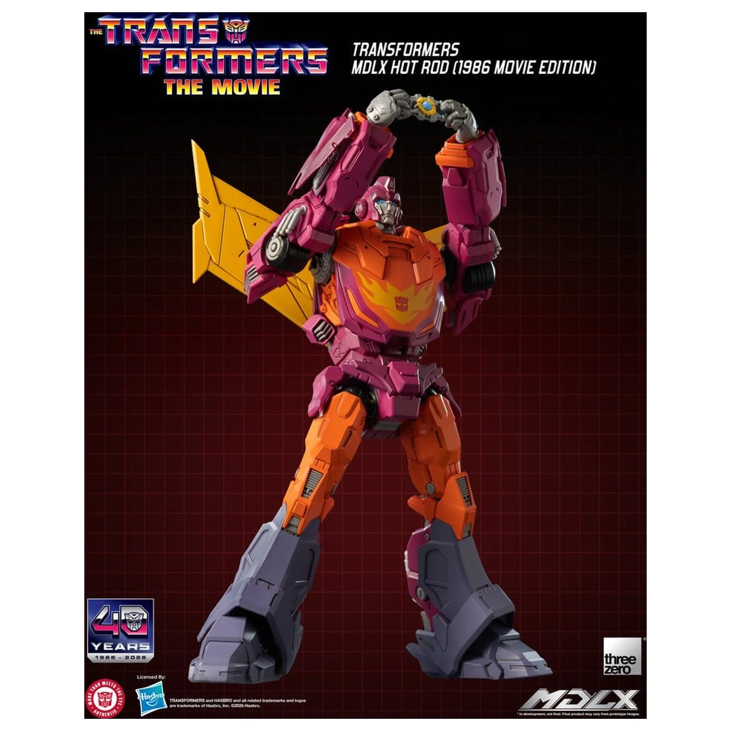 Transformers MDLX Action Figure Hot Rod (1986 Movie Edition) 18 cm product photo