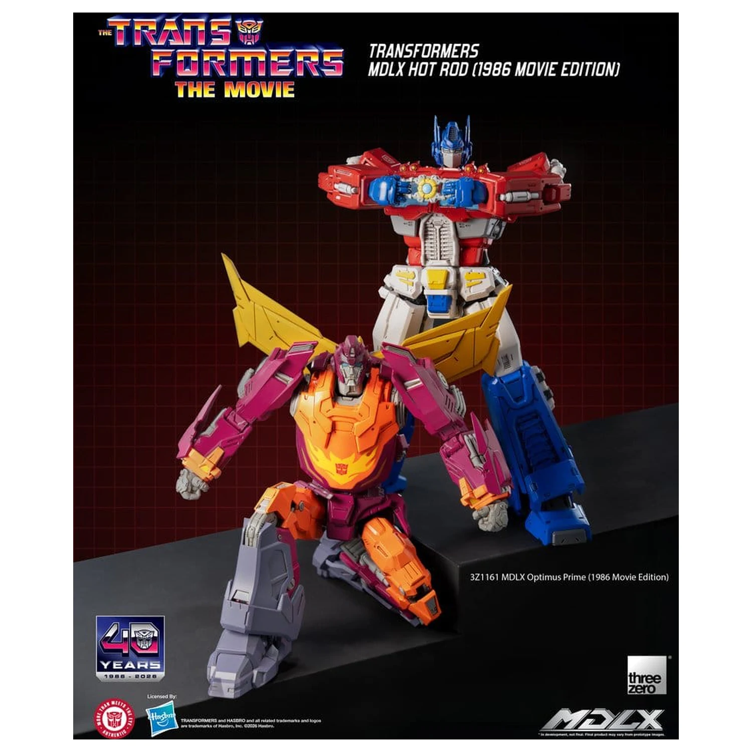 Transformers MDLX Action Figure Hot Rod (1986 Movie Edition) 18 cm product photo