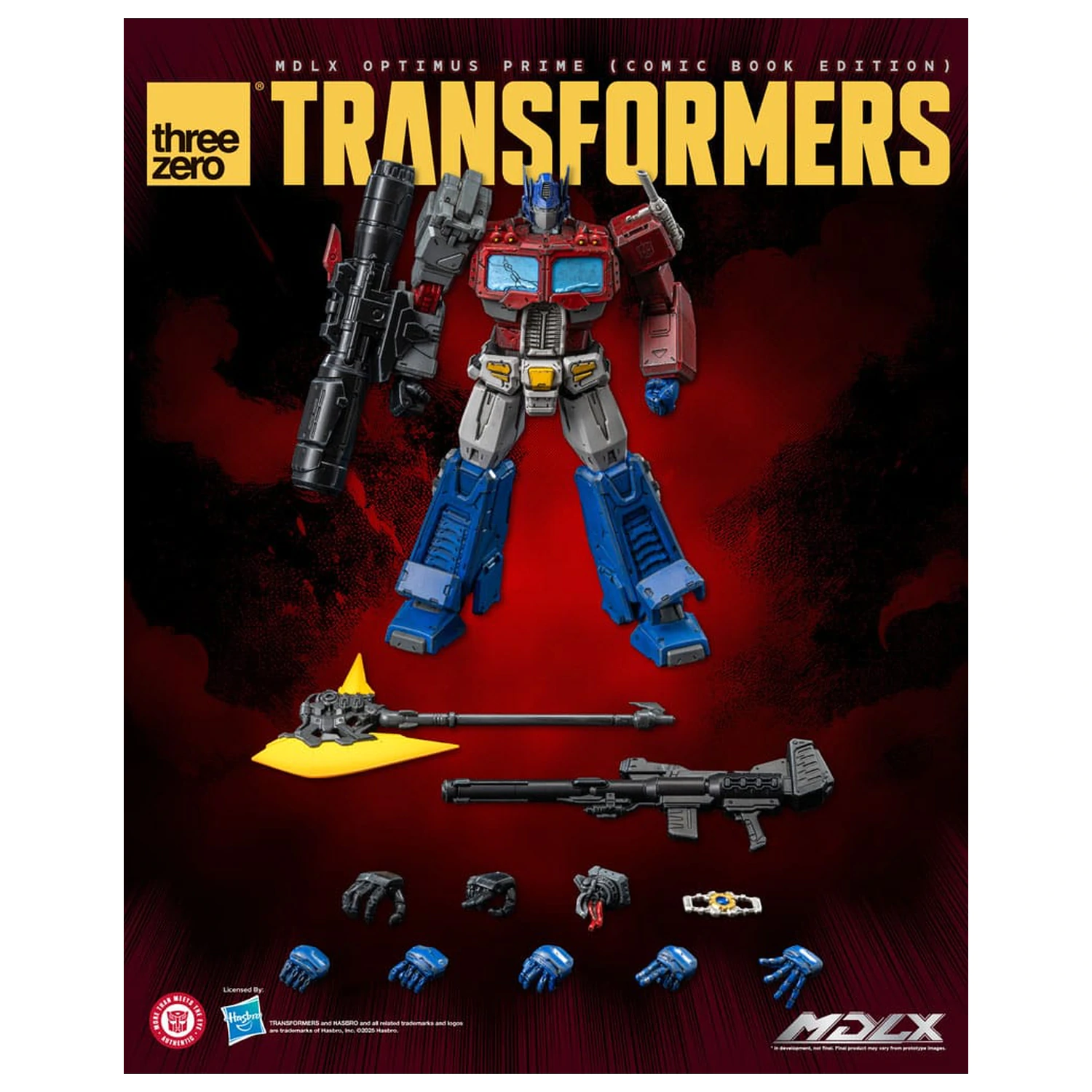 Transformers MDLX Action Figure Optimus Prime (Comic Book Edition) 18 cm product photo