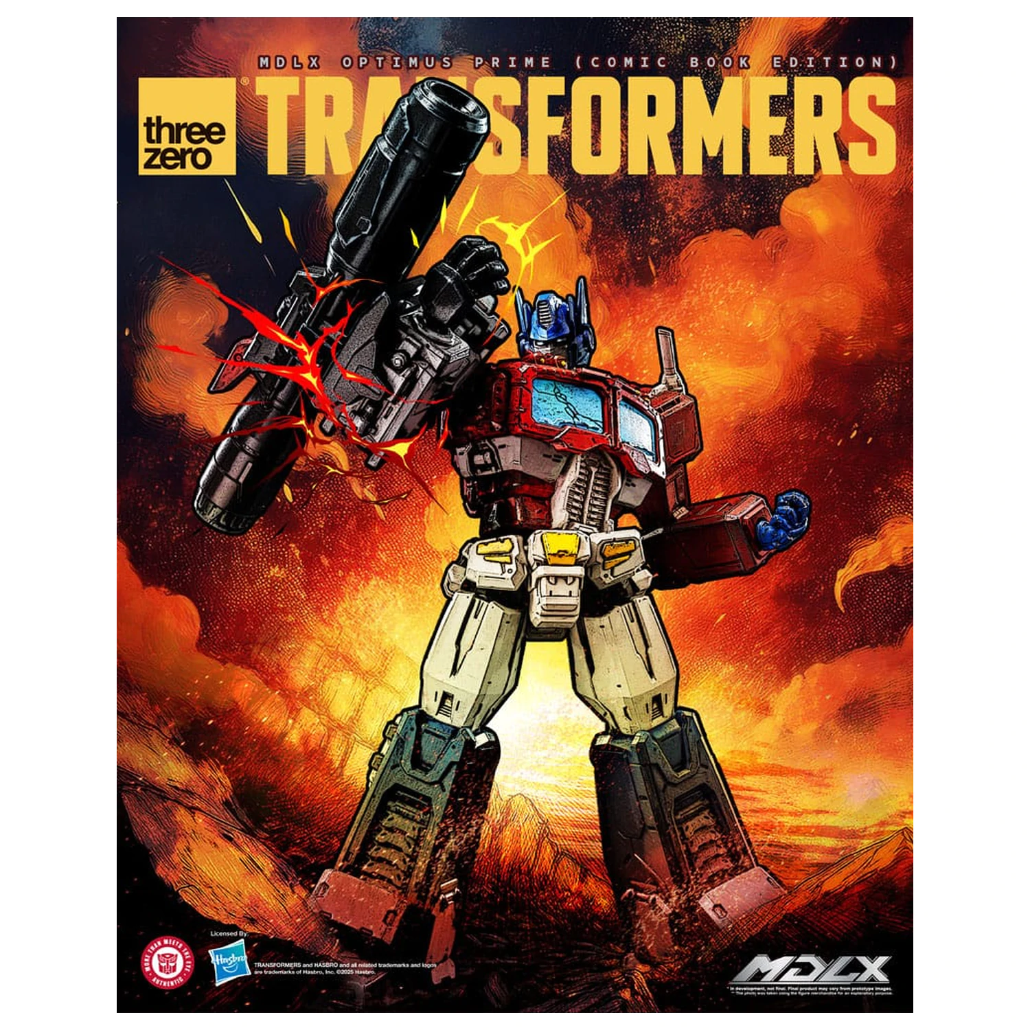 Transformers MDLX Action Figure Optimus Prime (Comic Book Edition) 18 cm product photo