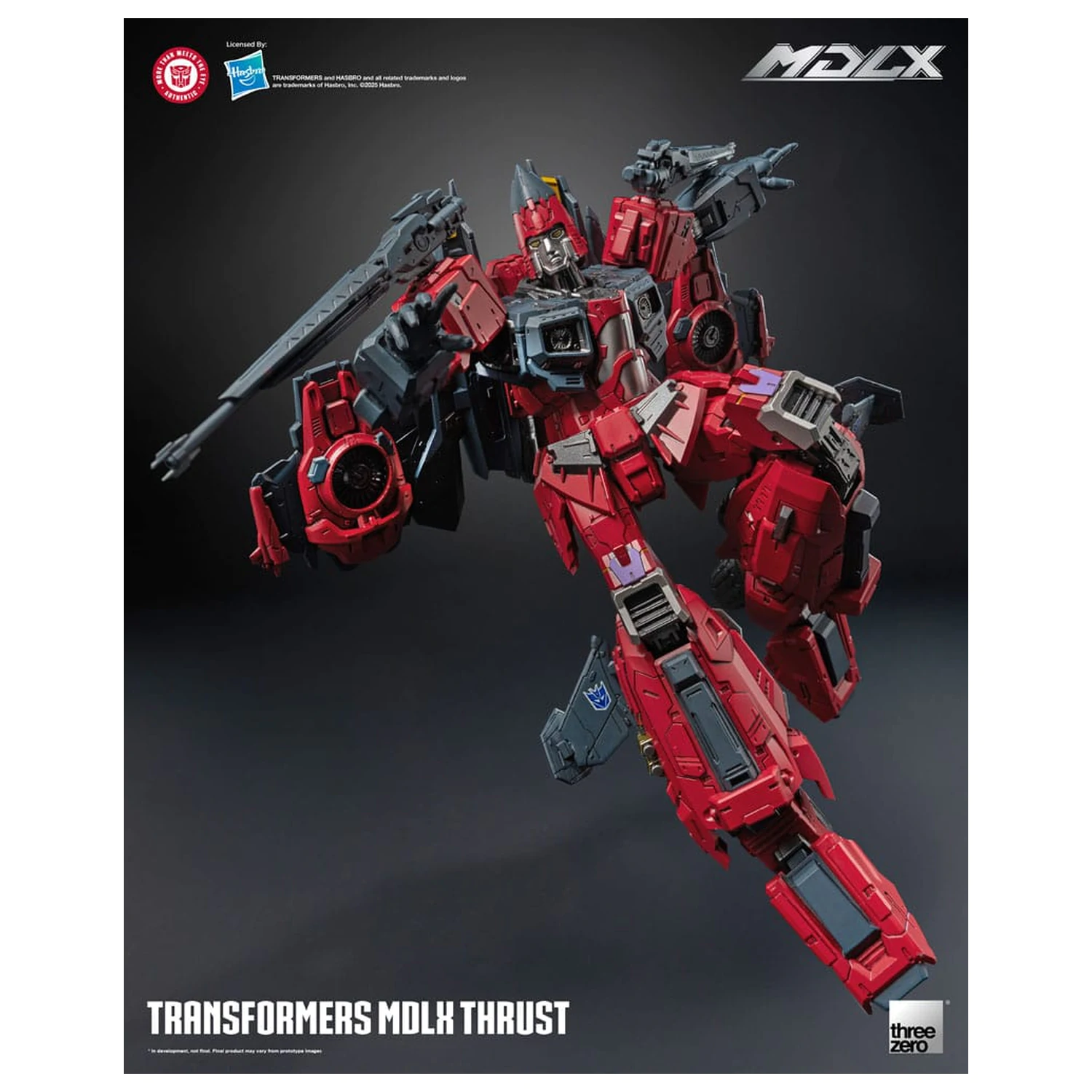 Transformers MDLX Action Figure Thrust 20 cm   product photo