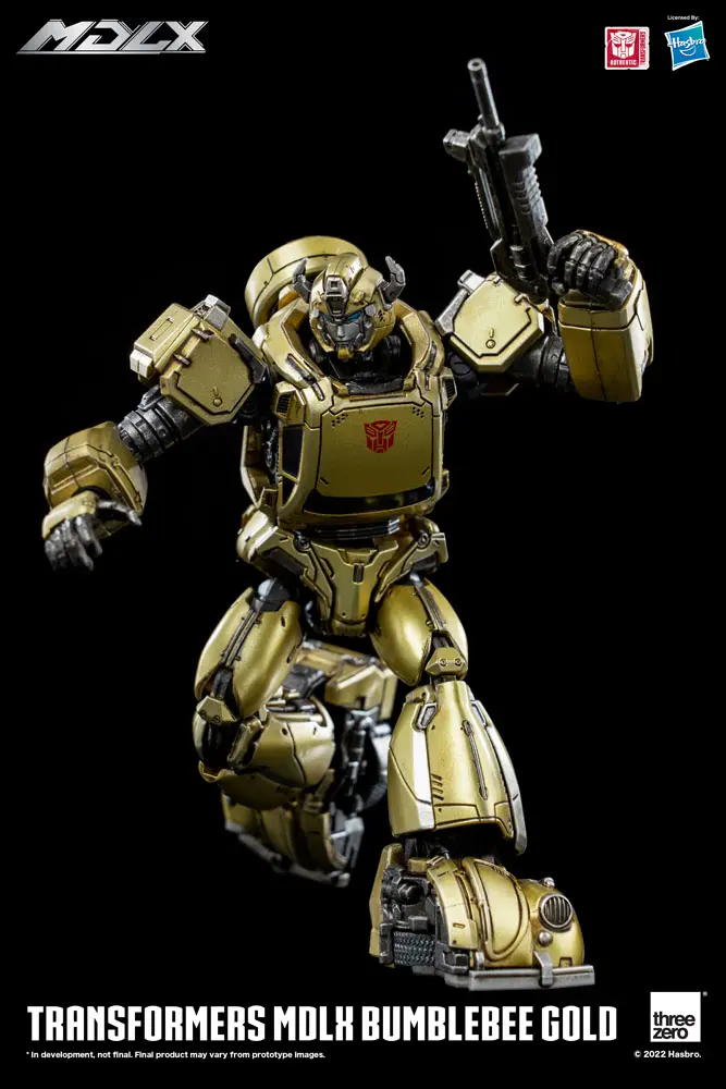 Transformers MDLX Action Figure Bumblebee Gold Limited Edition 12 cm product photo