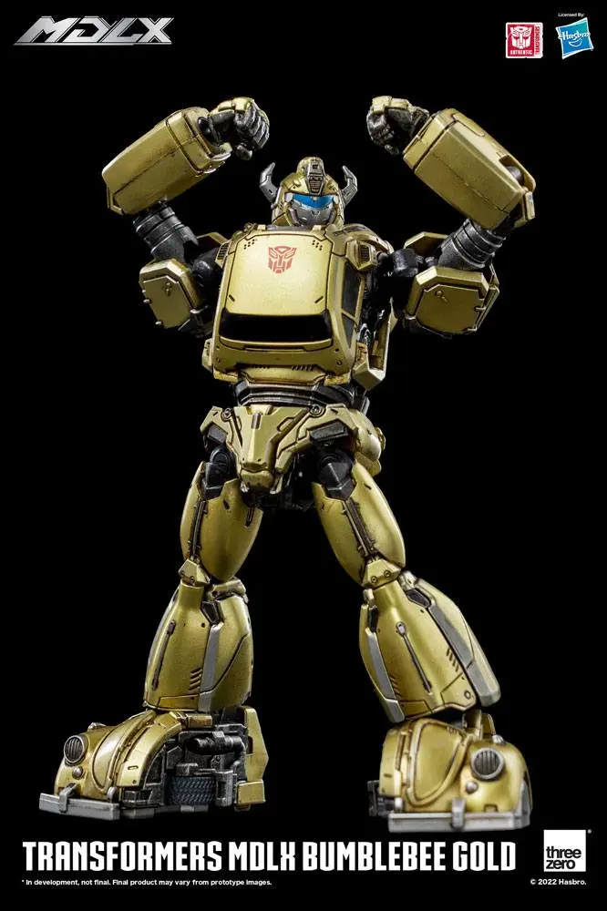 Transformers MDLX Action Figure Bumblebee Gold Limited Edition 12 cm product photo