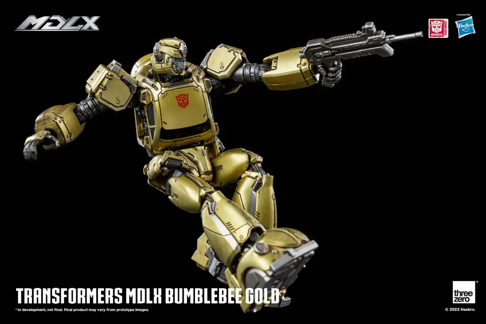 Transformers MDLX Action Figure Bumblebee Gold Limited Edition 12 cm product photo