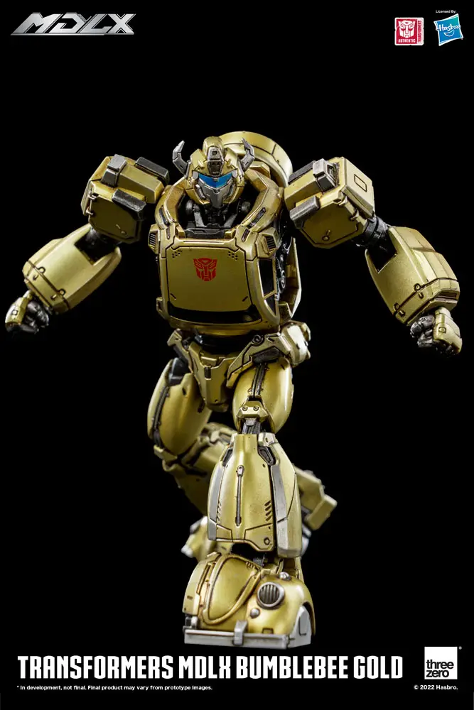 Transformers MDLX Action Figure Bumblebee Gold Limited Edition 12 cm product photo