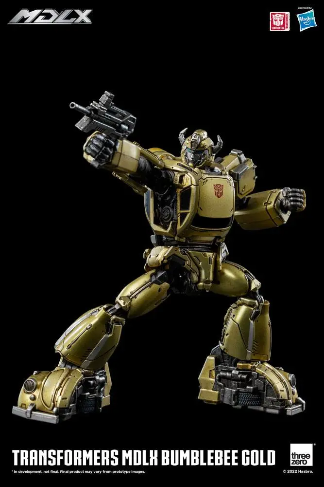 Transformers MDLX Action Figure Bumblebee Gold Limited Edition 12 cm product photo