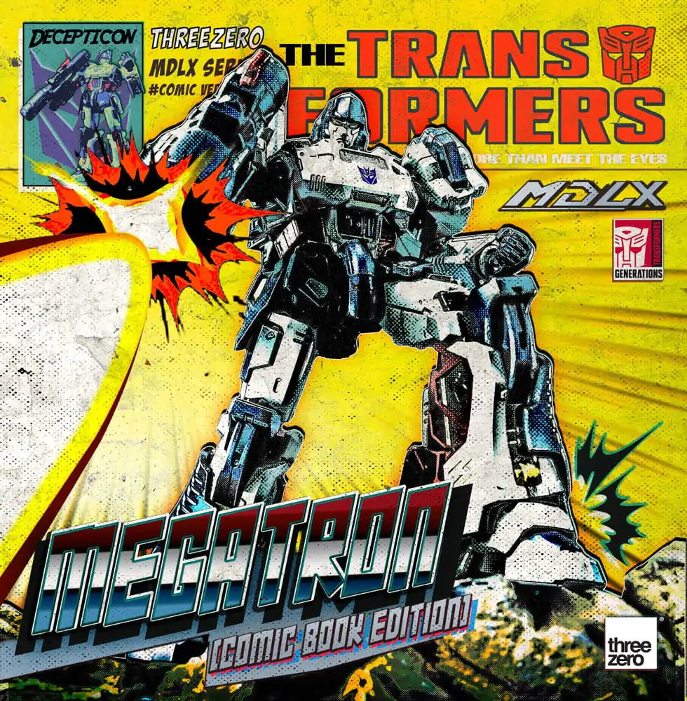 Transformers MDLX Action Figure Megatron (Comic Book Edition) 18 cm product photo