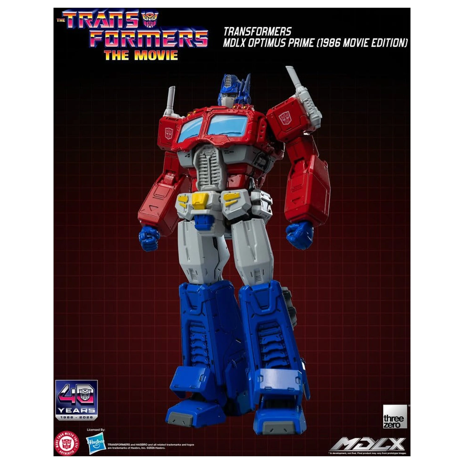 Transformers MDLX Action Figure Optimus Prime (1986 Movie Edition) 18 cm product photo