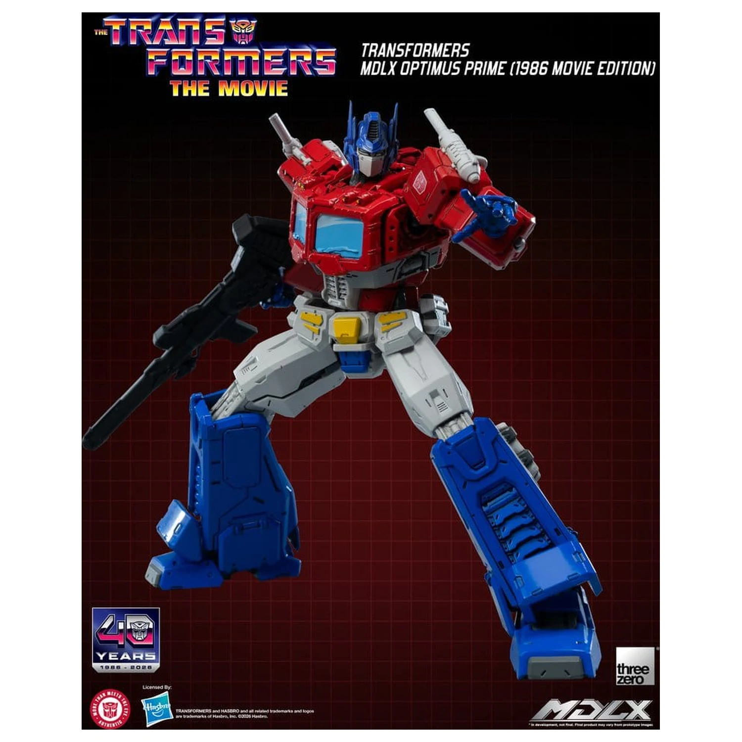 Transformers MDLX Action Figure Optimus Prime (1986 Movie Edition) 18 cm product photo