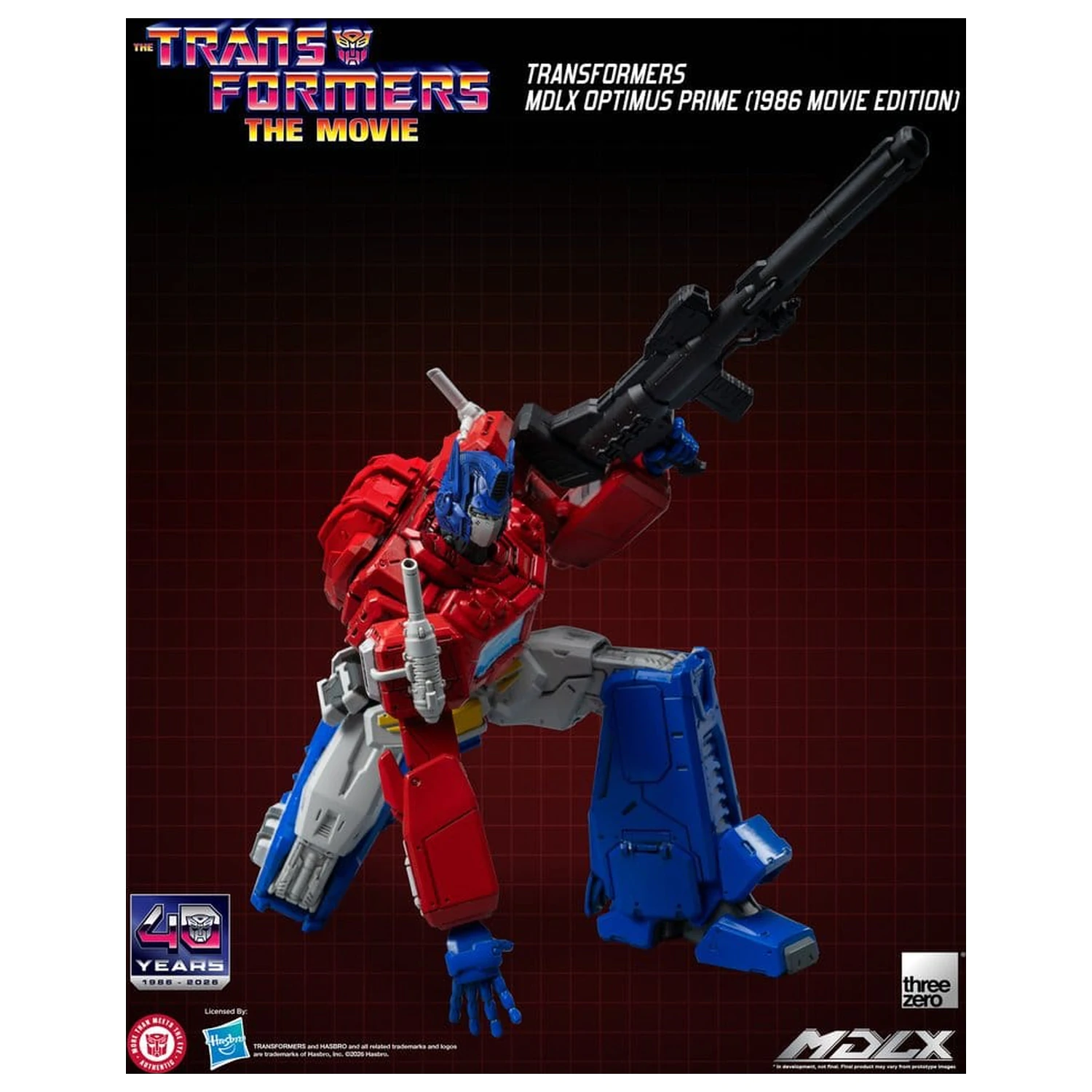 Transformers MDLX Action Figure Optimus Prime (1986 Movie Edition) 18 cm product photo