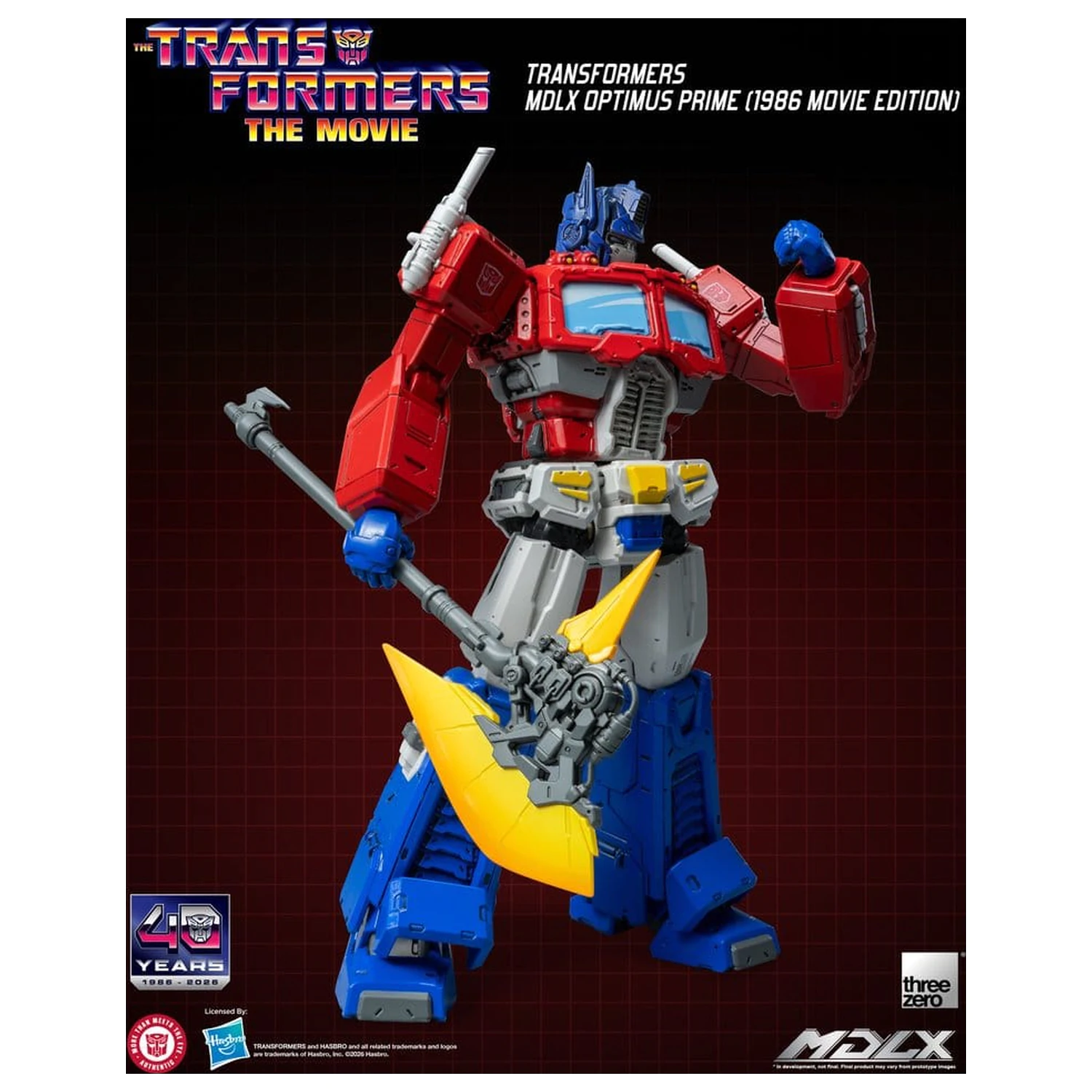 Transformers MDLX Action Figure Optimus Prime (1986 Movie Edition) 18 cm product photo