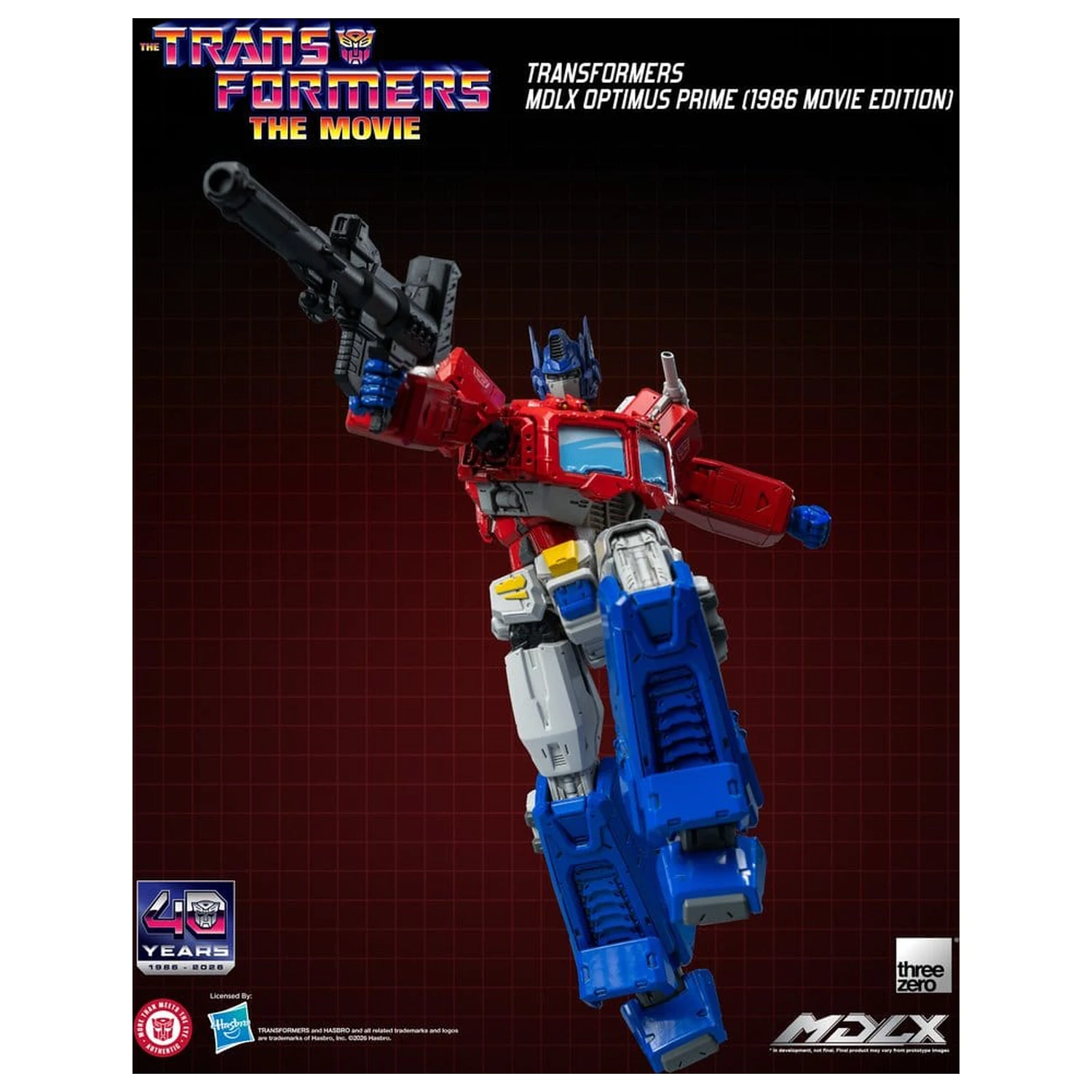 Transformers MDLX Action Figure Optimus Prime (1986 Movie Edition) 18 cm product photo