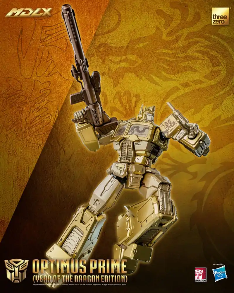 Transformers MDLX Action Figure Optimus Prime (Year of the Dragon Edition) 18 cm product photo