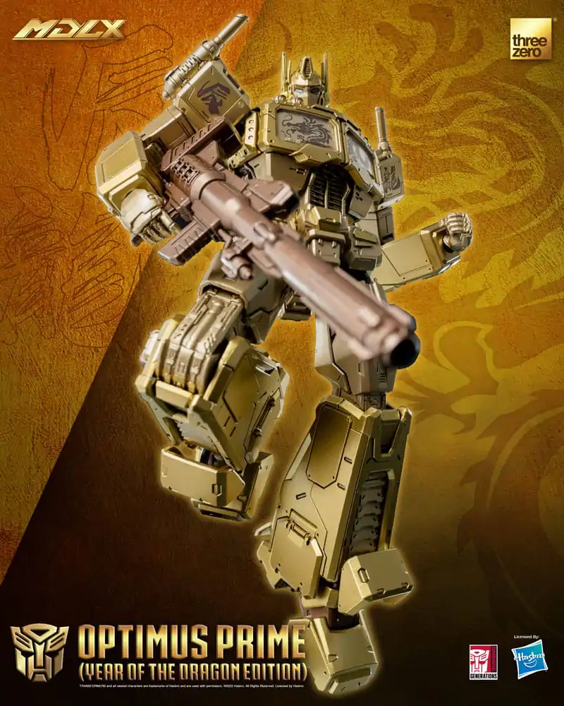 Transformers MDLX Action Figure Optimus Prime (Year of the Dragon Edition) 18 cm product photo
