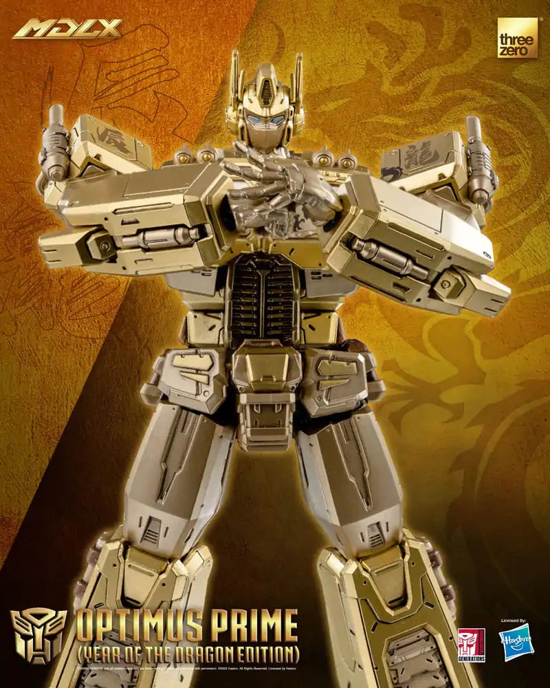 Transformers MDLX Action Figure Optimus Prime (Year of the Dragon Edition) 18 cm product photo