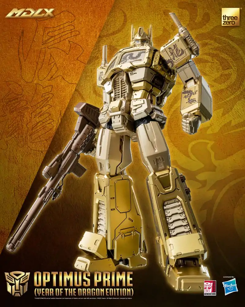 Transformers MDLX Action Figure Optimus Prime (Year of the Dragon Edition) 18 cm product photo