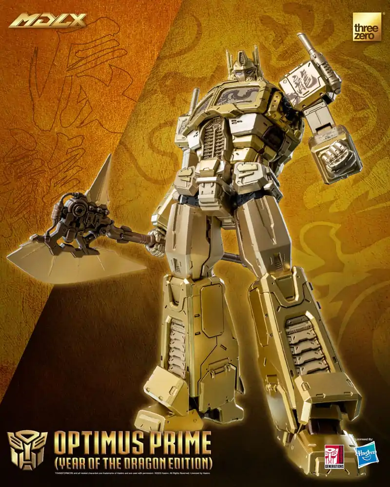 Transformers MDLX Action Figure Optimus Prime (Year of the Dragon Edition) 18 cm product photo