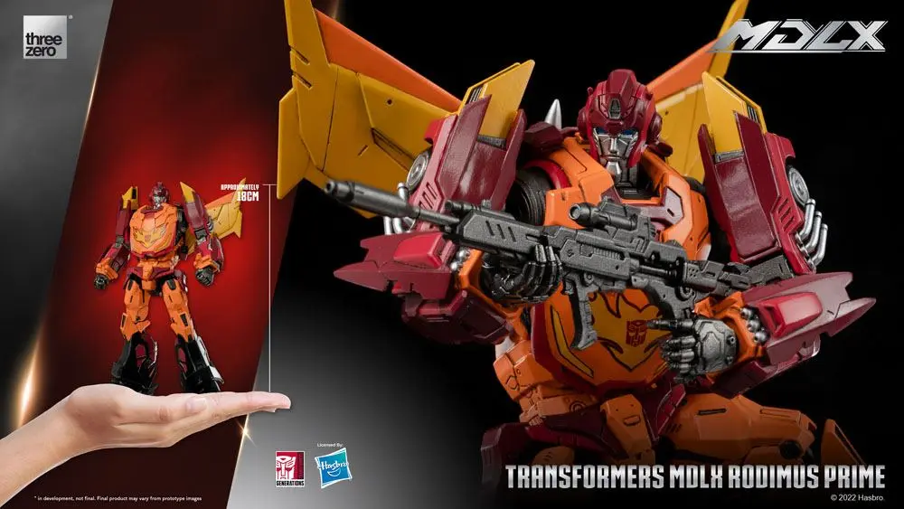 Transformers MDLX Action Figure Rodimus Prime 18 cm product photo
