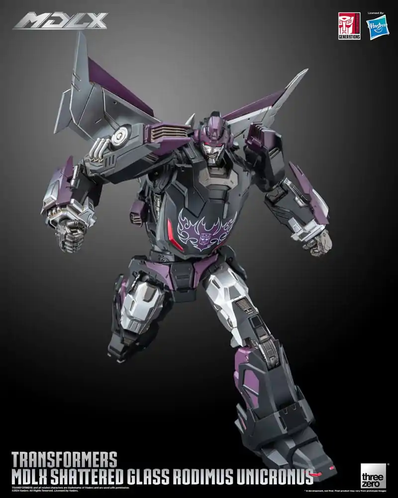 Transformers MDLX Action Figure Shattered Glass Rodimus Unicronus 18 cm termékfotó