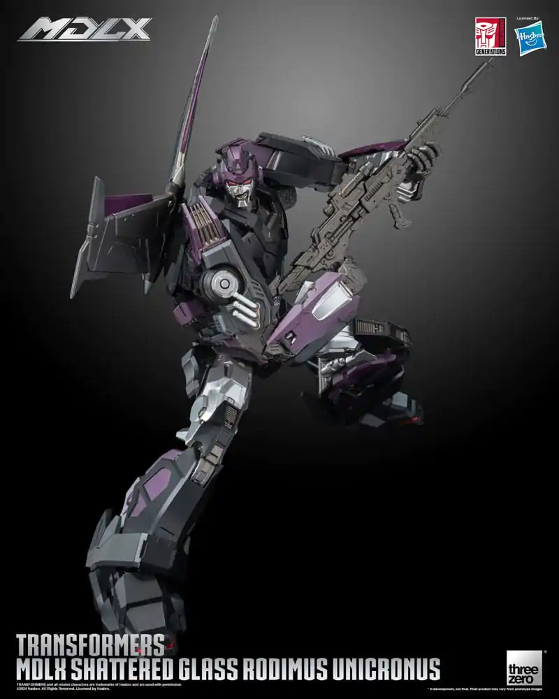 Transformers MDLX Action Figure Shattered Glass Rodimus Unicronus 18 cm termékfotó