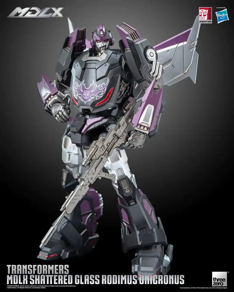 Transformers MDLX Action Figure Shattered Glass Rodimus Unicronus 18 cm termékfotó