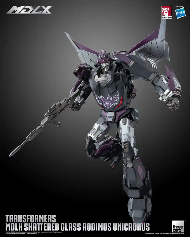 Transformers MDLX Action Figure Shattered Glass Rodimus Unicronus 18 cm termékfotó