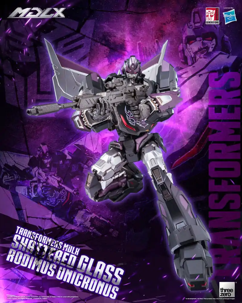 Transformers MDLX Action Figure Shattered Glass Rodimus Unicronus 18 cm termékfotó