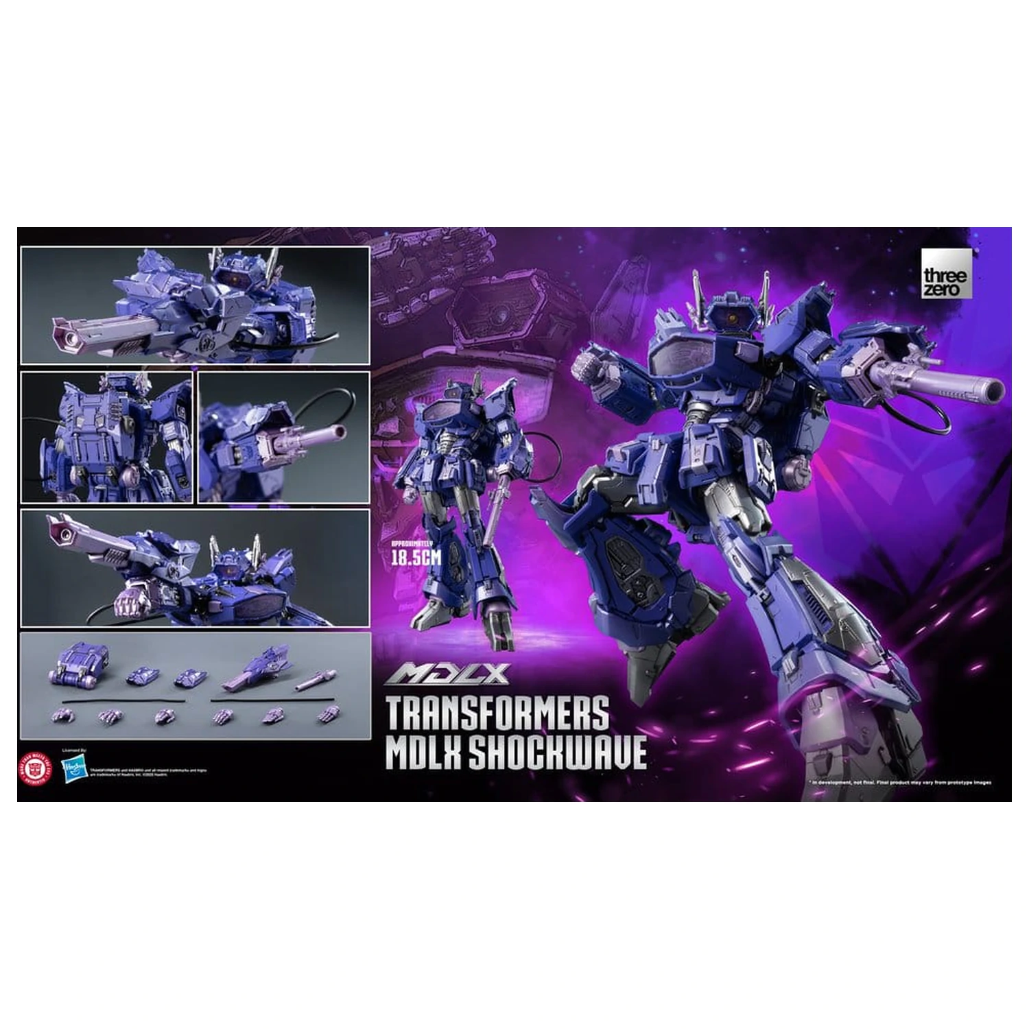 Transformers MDLX Action Figure Shockwave 19 cm   product photo