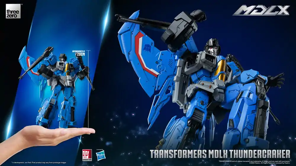 Transformers MDLX Action Figure Thundercracker 20 cm termékfotó